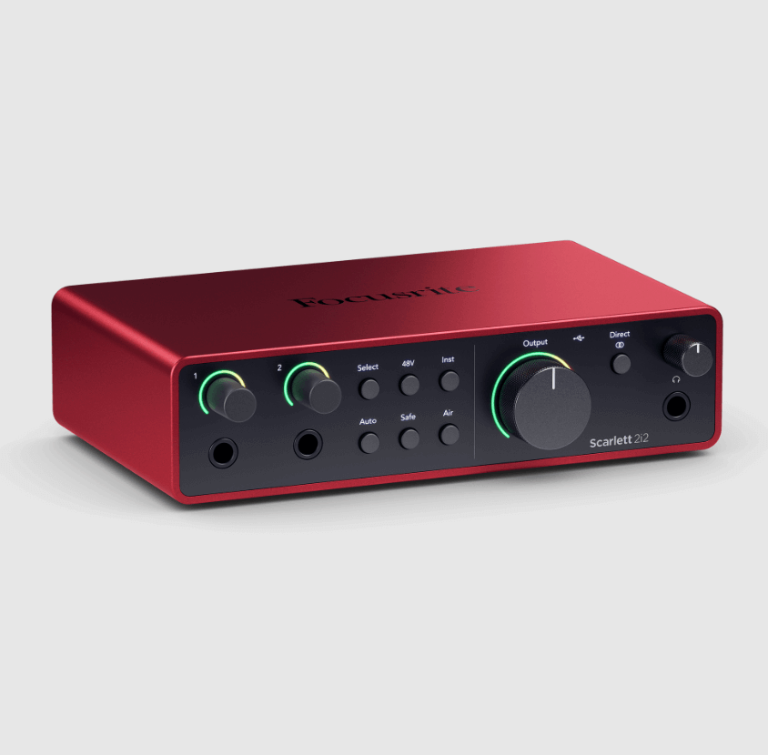 ออดิโออินเตอร์เฟส FOCUSRITE SCARLETT 2I2 (4TH GEN) _2